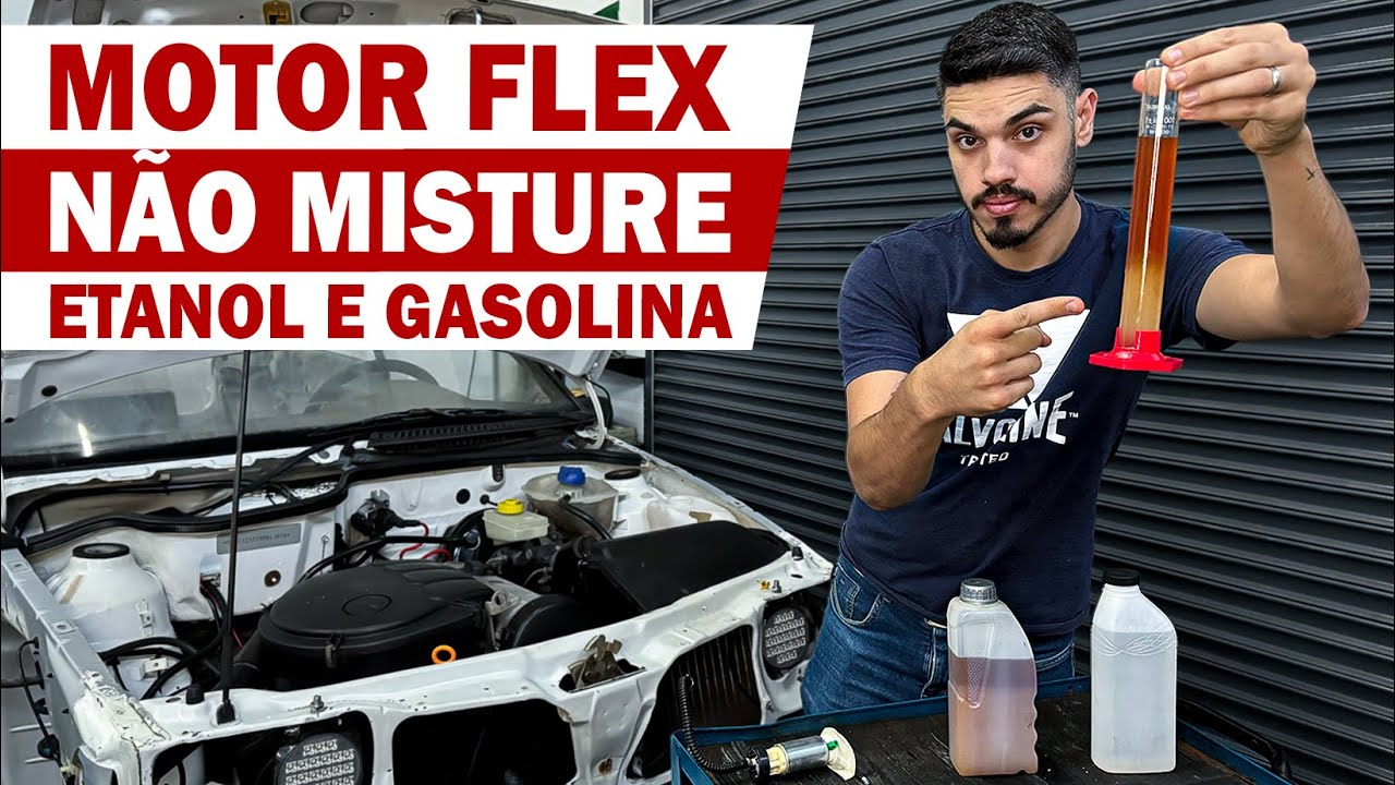 NUNCA FA&Ccedil;A ISTO! N&atilde;o misture ETANOL e GASOLINA em MOTOR FLEX! Veja o porque!