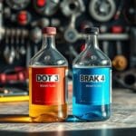 Diferença Entre Fluido de Freio DOT 3 e DOT 4: O Que Você Precisa Saber