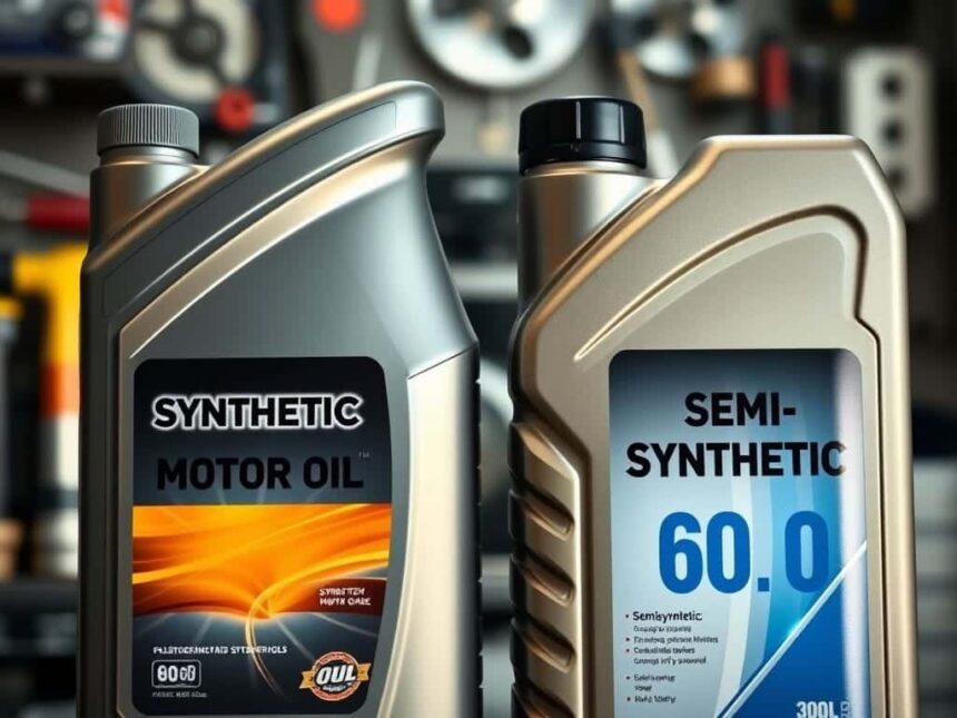 Diferença Entre Óleo de Motor Sintético e Semissintético: O Que Você Precisa Saber 1 Diferença Entre Óleo de Motor Sintético e Semissintético: O Que Você Precisa Saber