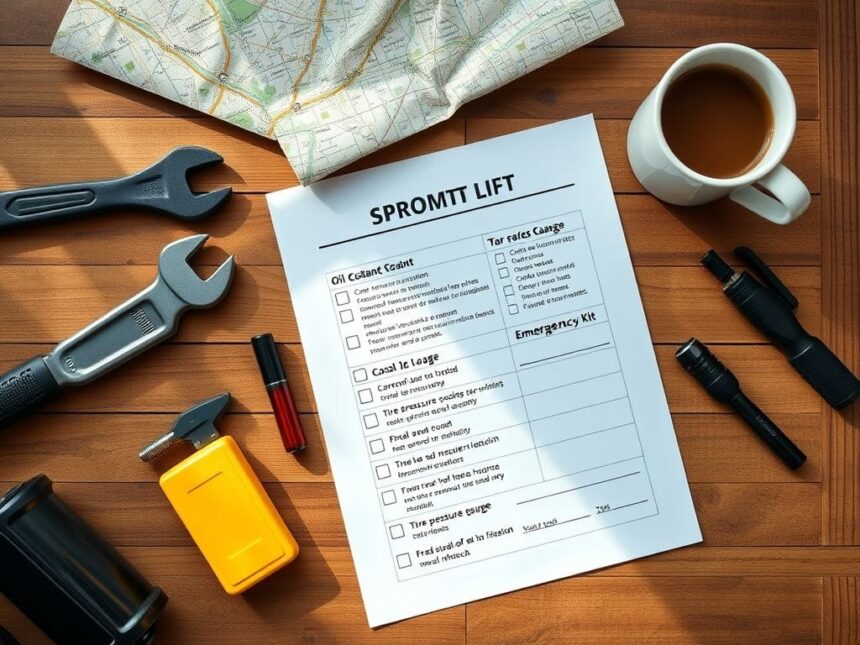 Checklist de manutenção antes de viajar de carro: o que não pode faltar