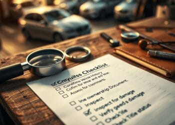 Checklist para não cair em golpes na compra de veículos usados