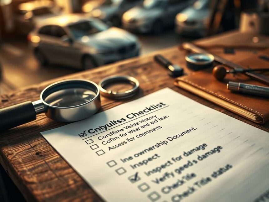 Checklist para não cair em golpes na compra de veículos usados 1 Checklist para não cair em golpes na compra de veículos usados