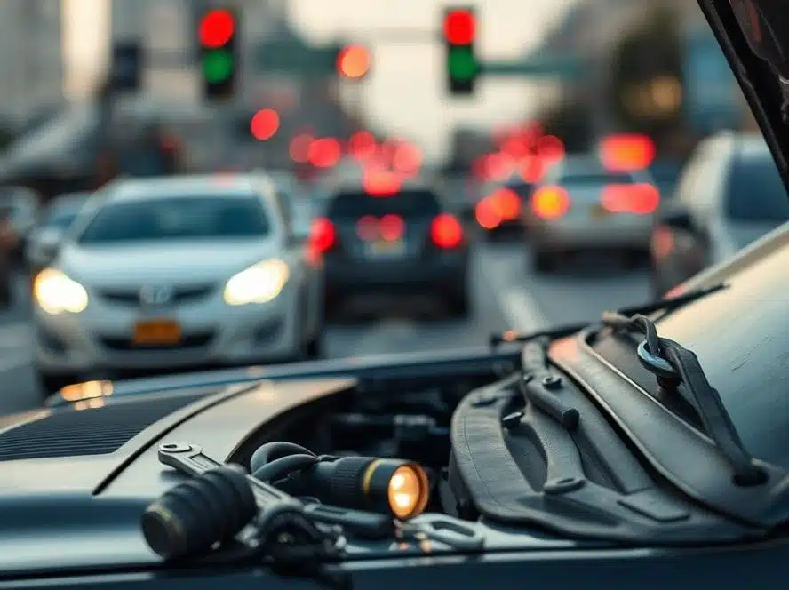 O que fazer se o carro morrer no meio do trânsito