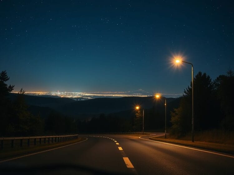 Dicas de segurança para viajar de carro à noite