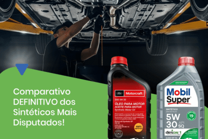&nbsp;GUERRA DOS GIGANTES: MOTORCRAFT 5W30 vs&nbsp;MOBIL SUPER 5W30 D1 - O Duelo Definitivo dos&nbsp;&Oacute;leos Sint&eacute;ticos Premium&nbsp;em 2025!