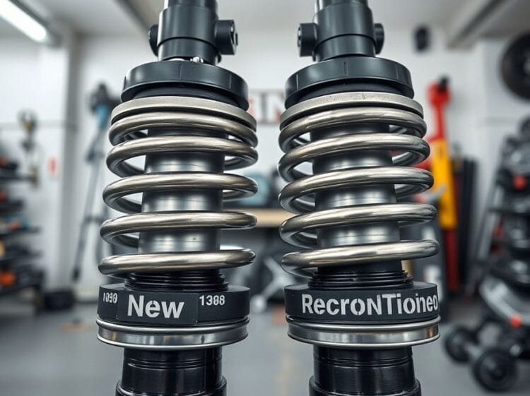 Diferença entre amortecedores recondicionados e novos: O que você precisa saber 1 Diferença entre amortecedores recondicionados e novos: O que você precisa saber