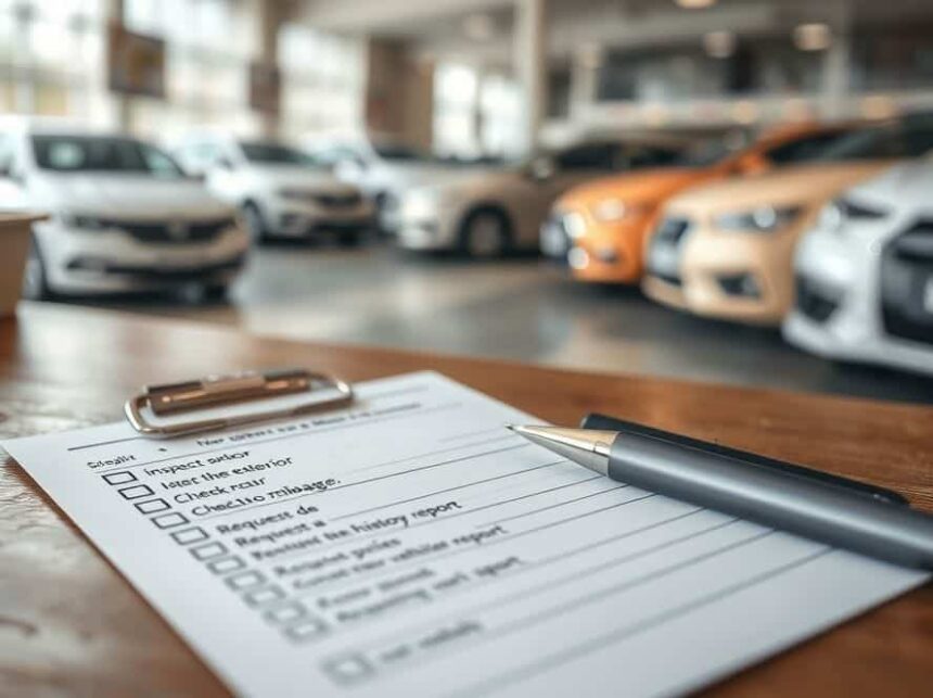 Checklist para comprar um carro usado com segurança 1 Checklist para comprar um carro usado com segurança