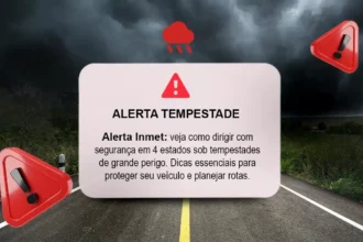 ALERTA DE TEMPESTADE: Veja onde e como dirigir com segurança em 4 estados até terça (25)