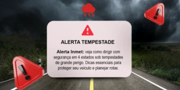 ALERTA DE TEMPESTADE: Veja onde e como dirigir com segurança em 4 estados até terça (25)