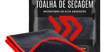 Toalha De Secagem Alta Absorção 90x60cm 600gsm Autoamerica