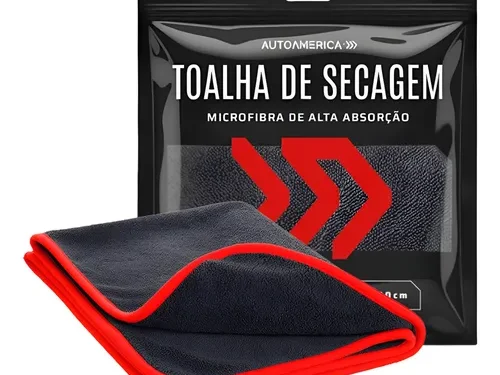 Toalha De Secagem Alta Absorção 90x60cm 600gsm Autoamerica 2 Toalha De Secagem Alta Absorção 90x60cm 600gsm Autoamerica