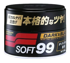 Cera De Carnaúba Premium - 300g Soft99 Dark & Black Paste Wa