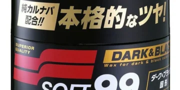 Cera De Carnaúba Premium – 300g Soft99 Dark & Black Paste Wa