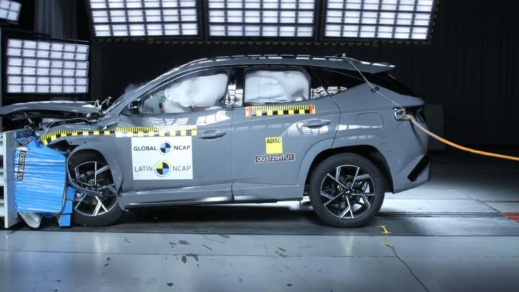 Hyundai Tucson + 6 Airbags no Latin NCAP ( Divulgação / Latin NCAP  )
