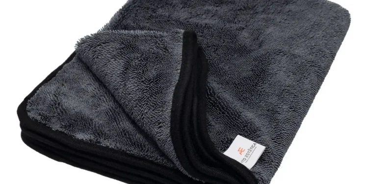 Toalha De Secagem Automotiva 600gsm 60x40cm Da Auto Estética