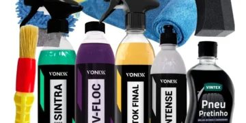 Kit Lavagem Shampoo Cera Tok Final Intense Sintra Fast Vonix