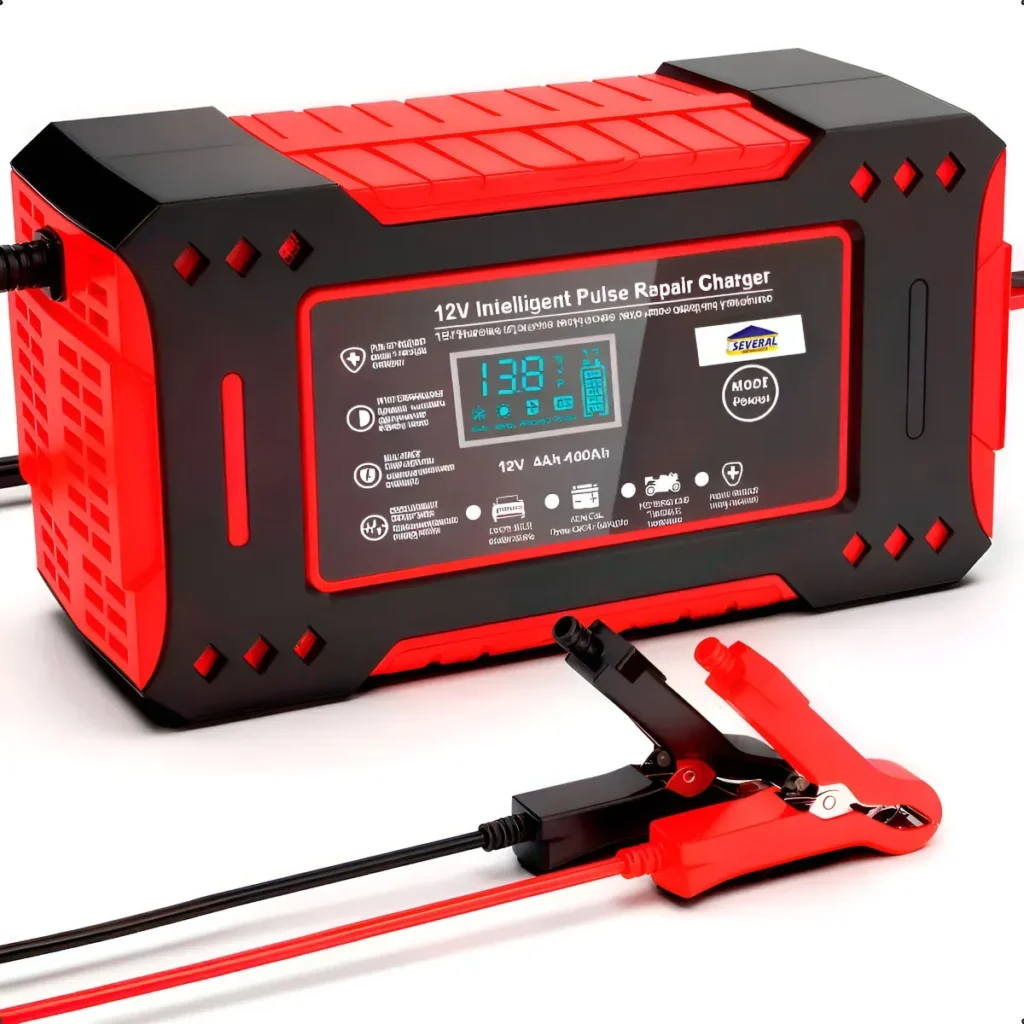 Carregador Inteligente De Bateria Automotiva Several Importados 12v 6a Portátil Rápido Para Carro Moto E Veículos Several