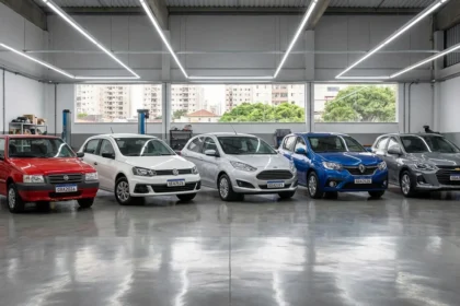 13&ordm; sal&aacute;rio na garagem: 5 carros Fiat, VW, Ford e Renault at&eacute; R$ 28 mil para dar entrada com R$ 6 mil