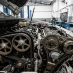 correia dentada ou corrente de comando