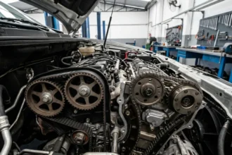 correia dentada ou corrente de comando