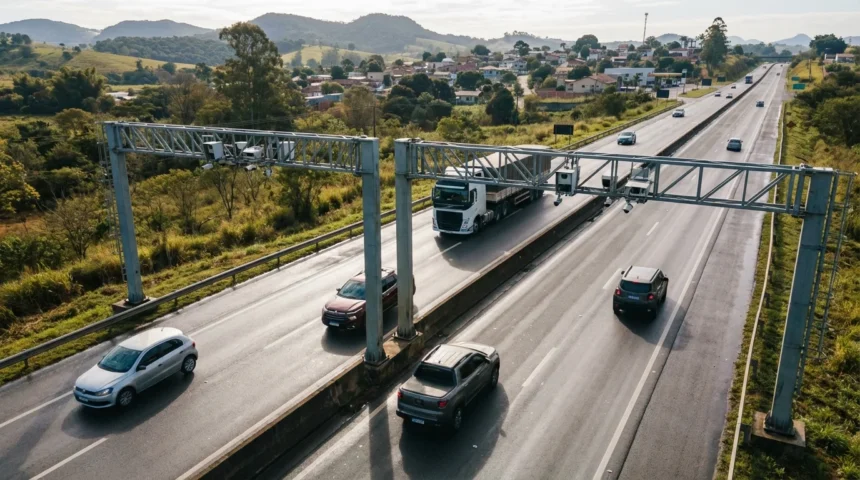 Radares de velocidade média entram em teste no Brasil: pilotos em São Paulo e Minas mudam fiscalização e prometem reduzir acidentes 1 Radares de Velocidade Média Chegam ao Brasil: O Que Você Precisa Saber e Como Se Adaptar!
