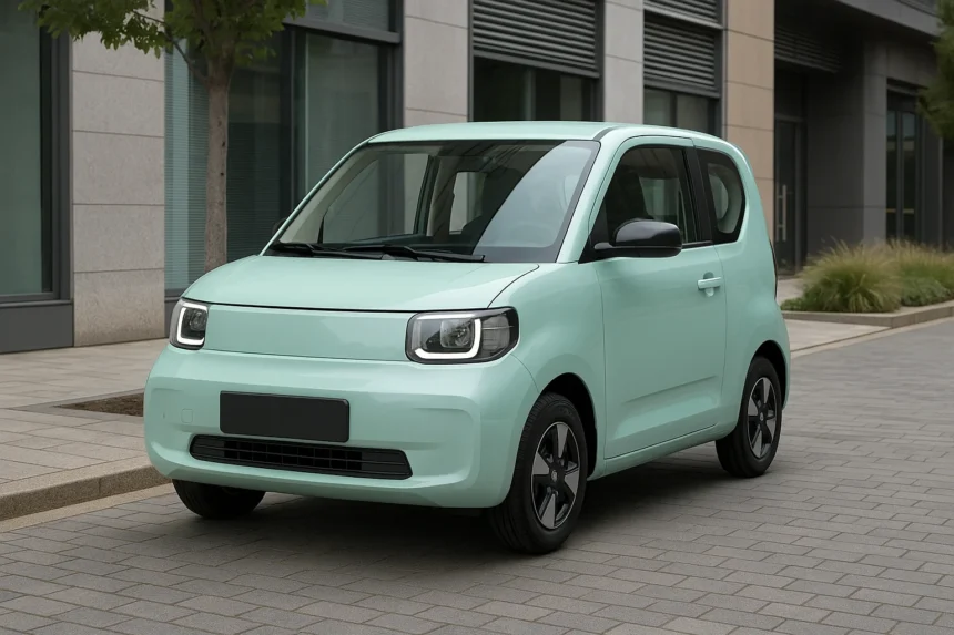 Aima A05, minicarro elétrico chinês, chega ao Brasil em março de 2026 por até R$ 49 mil e mira liderança entre elétricos baratos 1 Aima A05, minicarro elétrico chinês, chega ao Brasil em março de 2026 por até R$ 49 mil e mira liderança entre elétricos baratos