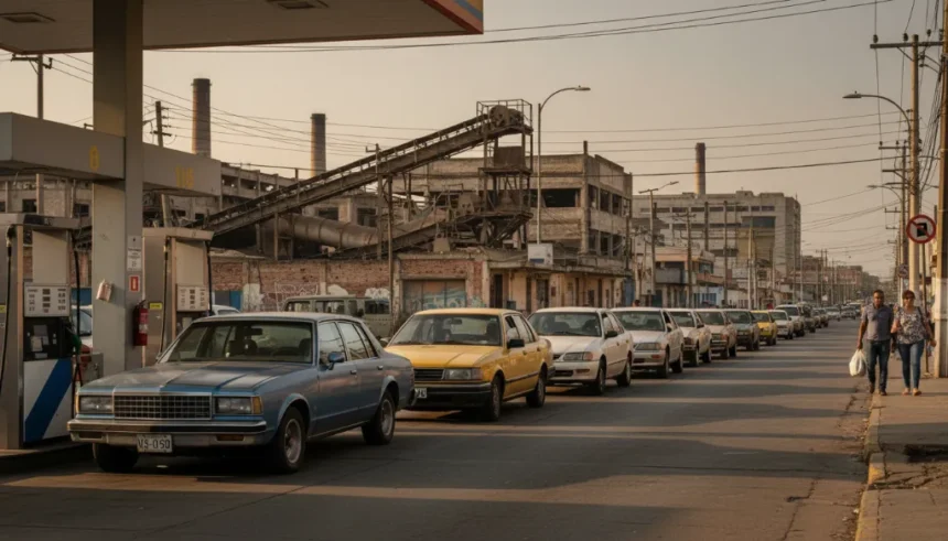 Tanque cheio por menos de R$ 10 na Venezuela: a realidade de carros antigos e indústria de autopeças com 70% ociosa.
