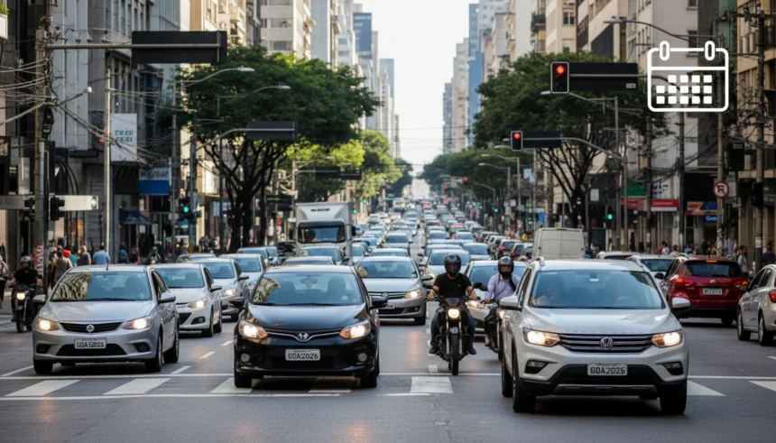 IPVA SP 2026: Desconto de 3% em janeiro! Veja prazos por placa, regras para caminhões e novas isenções