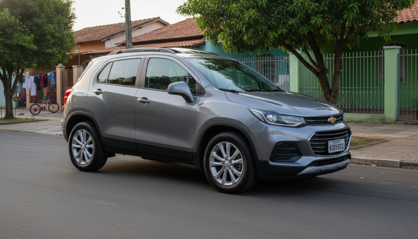 Chevrolet Tracker Premier 2020 em cenário brasileiro
