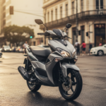 Nova scooter Yamaha Cygnus X em cenário urbano brasileiro