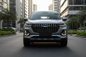 Chery Tiggo 7 2027 com novo design frontal e tela interna