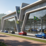 Fábrica automotiva no Brasil