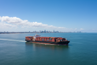 Navio chinês com 800 toneladas de equipamentos chega a Salvador para construção da ponte