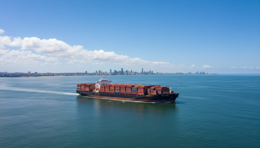 Navio chinês com 800 toneladas de equipamentos chega a Salvador para construção da ponte