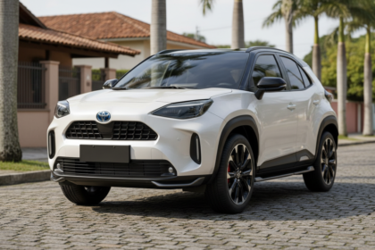 Toyota Yaris Cross europeu 2026 atualizado com visual de mini RAV4