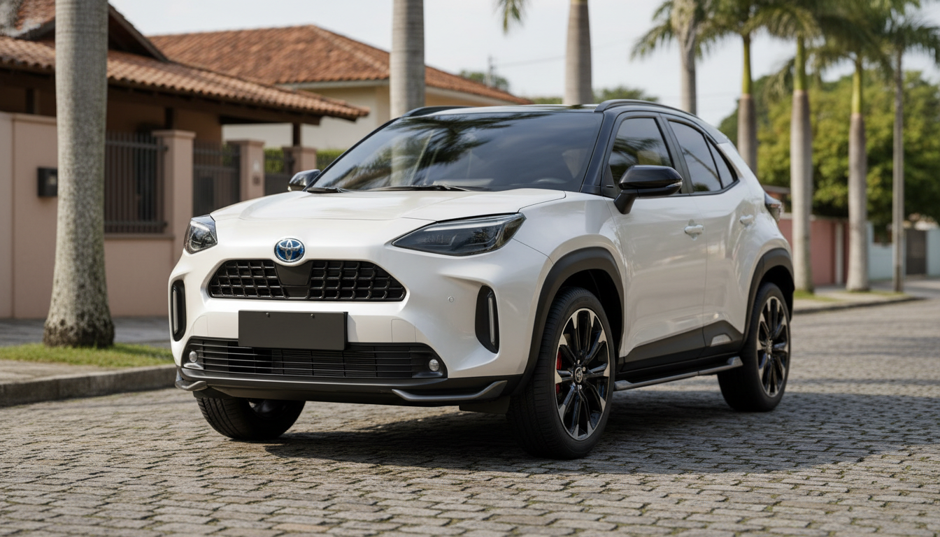 Toyota Yaris Cross europeu 2026 atualizado com visual de mini RAV4