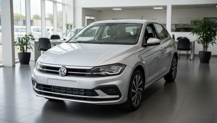 Volkswagen Polo Highline 1.0 turbo com desconto para PcD em concessionária brasileira