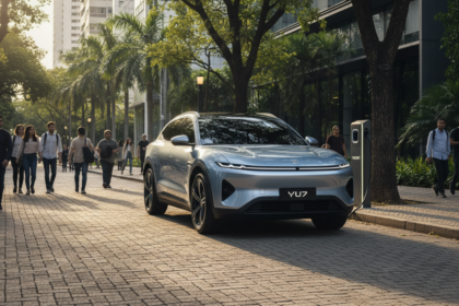 SUV el&eacute;trico Xiaomi YU7 em cen&aacute;rio brasileiro