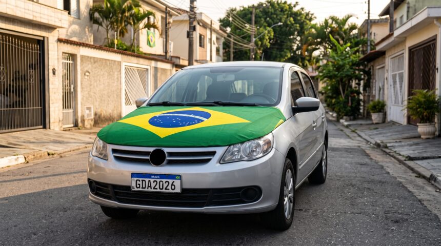 Atenção, motorista! Bandeira no capô não esquenta o motor, mas um detalhe crucial de fixação pode causar acidentes graves. Saiba como evitar!