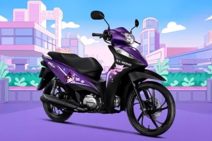 Honda Biz 125 EX Kuromi: A moto que une estilo pop e praticidade por R$ 17.990 no Brasil