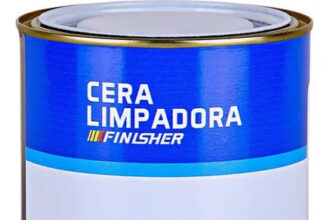 Cera De Carnaúba Automotiva Limpadora Finisher Lata 900g