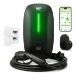 Carregador Veículo Elétrico Mf Power Wallbox Tipo 2 32a 7kw 220v Ip65 Byd Gwm Haval Jaecoo Omoda Geely Gac Leapmotor Chevrolet