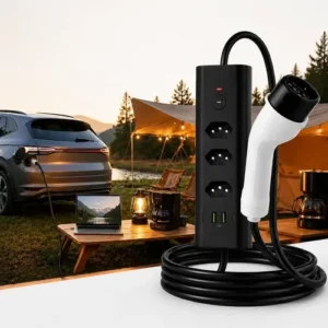 Cabo V2l 4000w Tipo 2 Energia Portátil Carro Elétrico