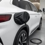 Capa Magnética Mag Flex Para Recarga De Carro Elétrico Plug-in Preto