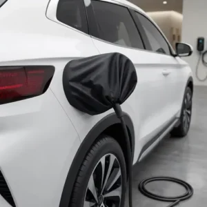 Capa Magnética Mag Flex Para Recarga De Carro Elétrico Plug-in Preto