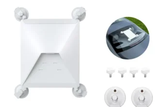 Suporte Ventosa Starlink Mini Para-brisas E Tetos Solares Branco
