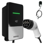 Estação Recarga Veículo Elétrico 7.4kw Eve 0074h Intelbras Preto