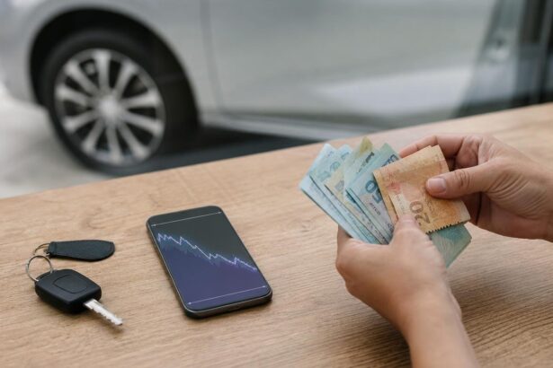 Cédulas de real e chave de carro: dólar hoje passa de R$ 5,60 e preocupa quem pensa em comprar carro
