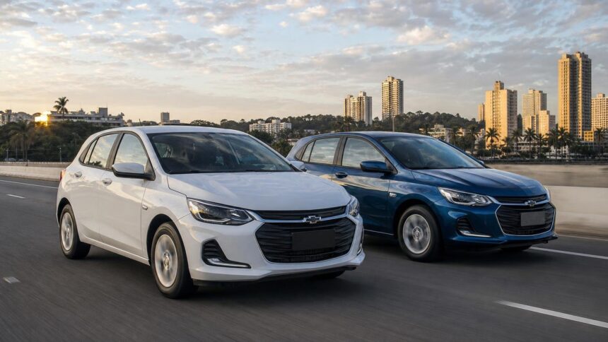 Onix faz quantos km por litro na estrada? Com gasolina, o 1.0 manual chega a 16,9 km/l no Inmetro 1 Onix faz quantos km por litro na estrada? Com gasolina, o 1.0 manual chega a 16,9 km/l no Inmetro